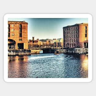 Albert Dock - Liverpool UK England Sticker